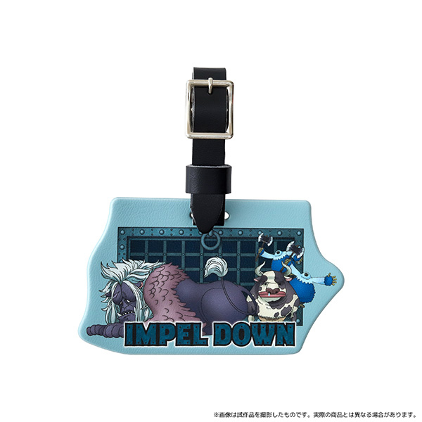 【ワンピース】ONE PIECE スーベニアラゲッジタグ 大監獄インペルダウン編