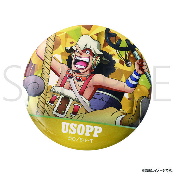 ワンピース　オールフェイス缶バッジ　ウソップ ONE PIECE ALL FACES ガシャ 渋谷 缶バッジ ウソップ - メルカリ