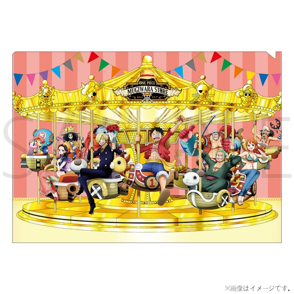 【ワンピース】MERRY&SUNNY "GO" ROUND! クリアファイルA
