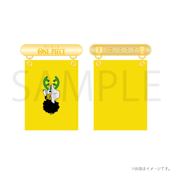 【ワンピース】フラッグバッジ Vol.1海賊旗 ウソップ