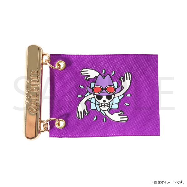 【ワンピース】フラッグバッジ Vol.1海賊旗 ロビン