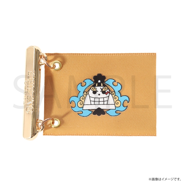 【ワンピース】フラッグバッジ Vol.1海賊旗 ジンベエ