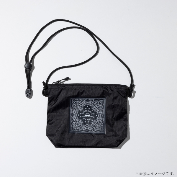 【ワンピース】BANDANA BOX サコッシュ ブラック/BK