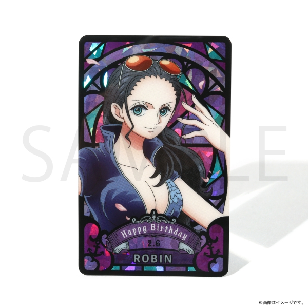 ワンピース】ワンピース HBDステンドグラス風ホログラムプレート[2.6