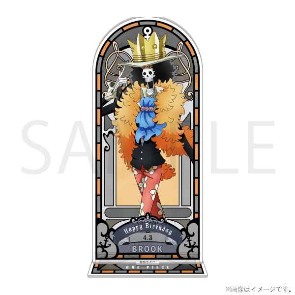 ワンピース】ワンピース HBDステンドグラス風アクリルスタンド[4.3