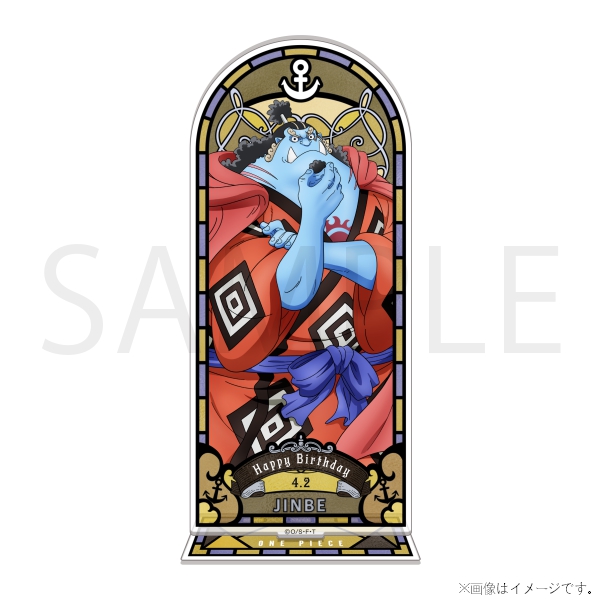 ワンピース】ワンピース HBDステンドグラス風アクリルスタンド[4.2
