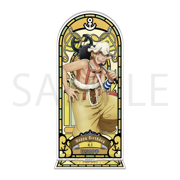 ワンピース】ワンピース HBDステンドグラス風アクリルスタンド[4.1
