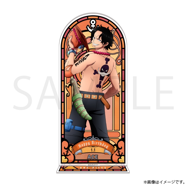 ワンピース【2022年Birthday】エース アクリルブロック ワンピース【2022年Birthday】エース アクリルブロック