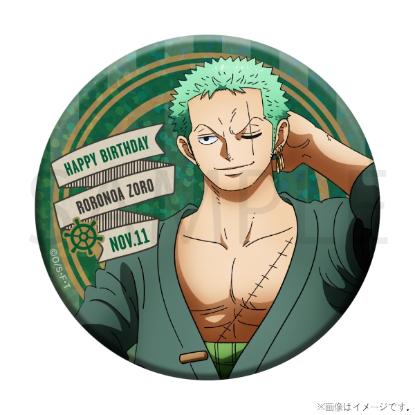 フ*ミ様 ONE PIECE ワンピース ゾロ 缶バッジ レトロ 当時物 希少 フ*ミ様 ONE PIECE ワンピース ゾロ 缶バッジ レトロ 当時物 希少