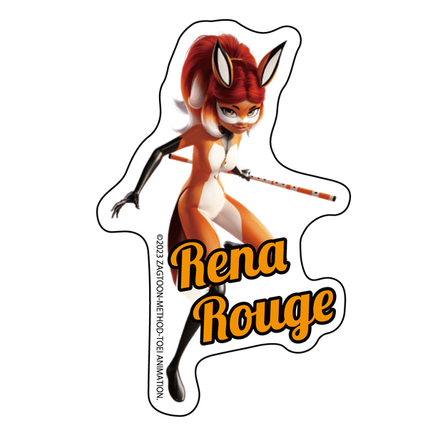 【ミラキュラス】ダイカットステッカー リナルージュ