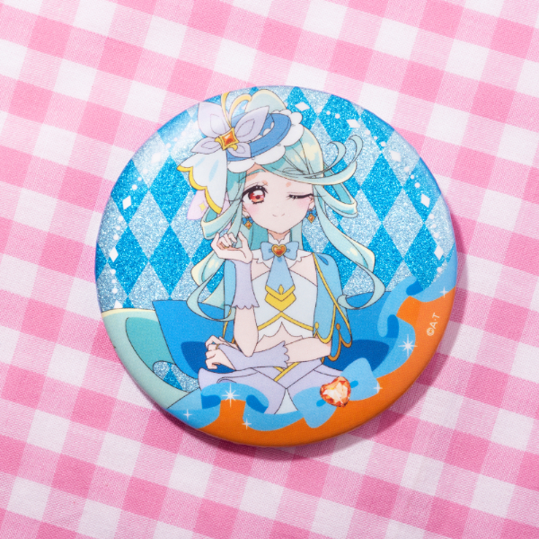 【予約】【名探偵プリキュア!】キラキラ缶バッジ キュアエクレール