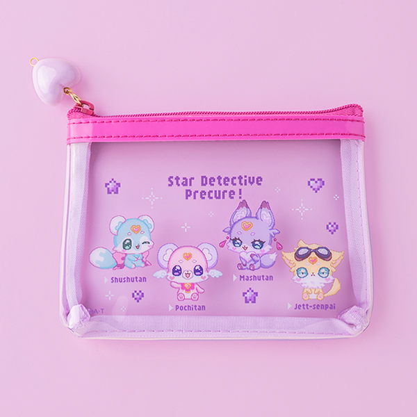 【名探偵プリキュア!】ドットアート クリアポーチ 妖精