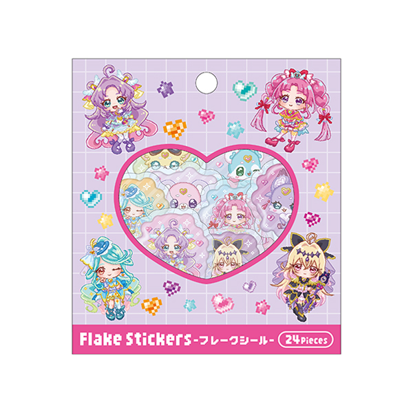 【名探偵プリキュア!】ドットアート フレークシール