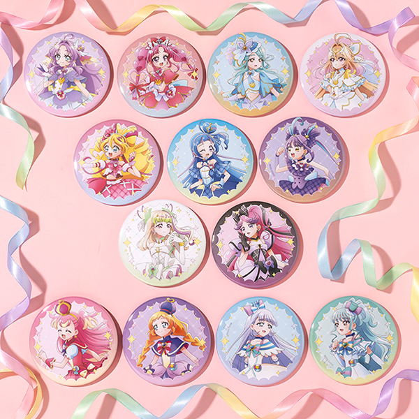 【映画名探偵プリキュア!】ランダム缶バッジ(全13種ランダム1個入り)