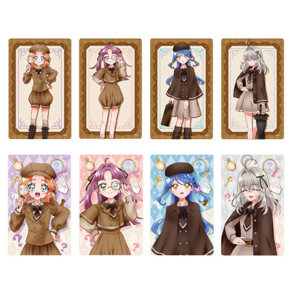 【名探偵プリキュア!】探偵服シリーズ ランダムクリアカード(全8種ランダム1個入り)