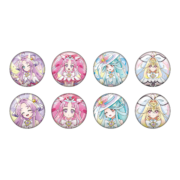 【映画名探偵プリキュア!】フューチャーフォーム ランダム缶バッジ(全8種ランダム1個入り)