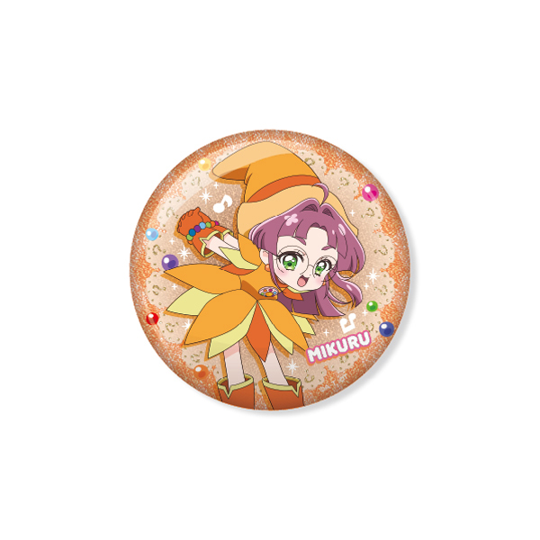 【名探偵プリキュア!】おジャ魔女どれみコラボ キラキラビッグ缶バッジ 小林みくる
