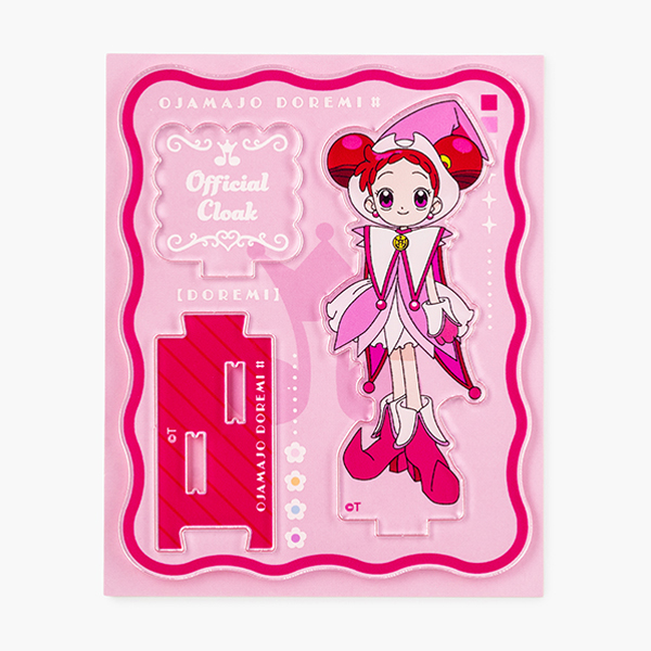 【おジャ魔女どれみ♯】もこもこアクリルスタンド どれみ マント