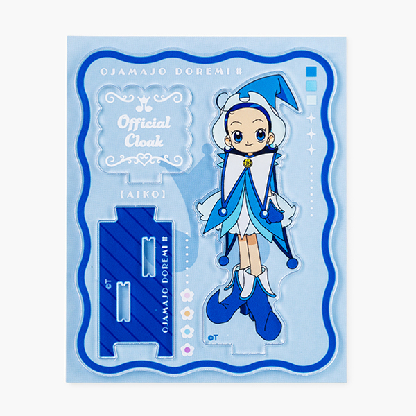 【おジャ魔女どれみ♯】もこもこアクリルスタンド あいこ マント