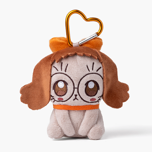 【おジャ魔女どれみ】あにまるず カラビナ付ぬいぐるみ はづき犬