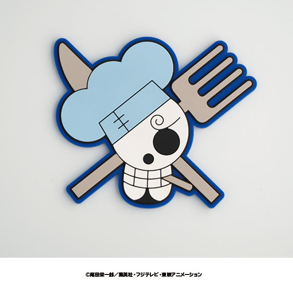 【ワンピース】海賊旗ラバーコースター/サンジ