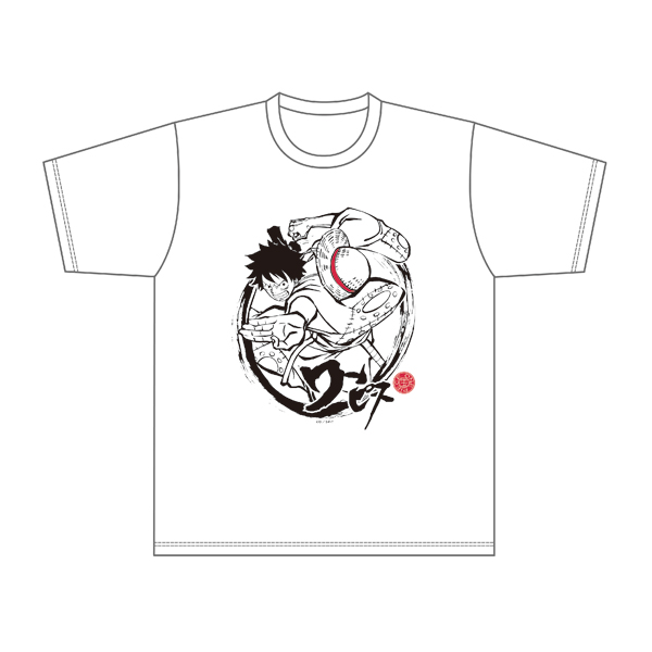 ワンピース】Tシャツ WHITE ルフィ XLサイズ: アパレル・バッグ｜東映 