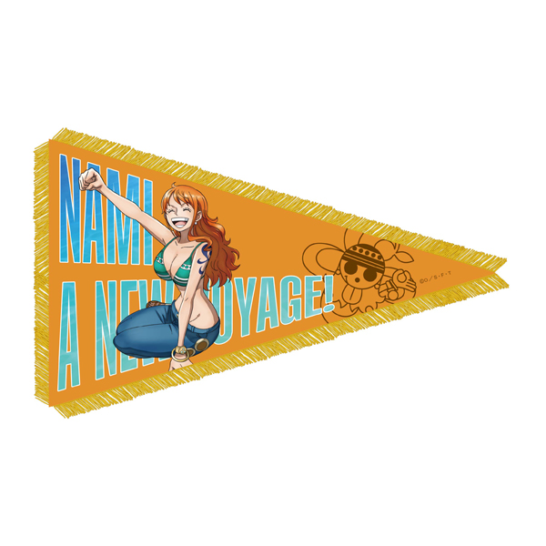 【ワンピース】A new voyage! ペナント(ナミ)