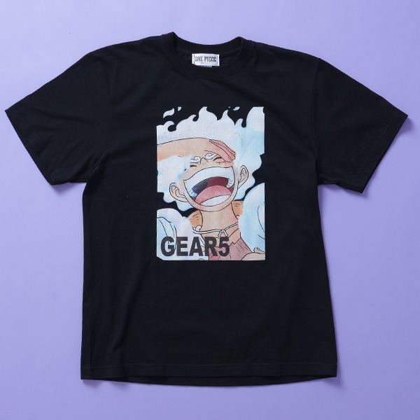 ワンピース】GEAR5 グラフィックTシャツ BLACK M: アパレル・バッグ