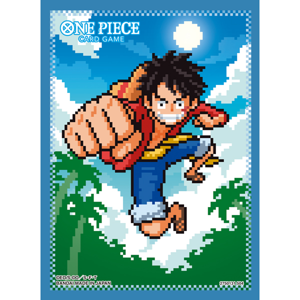 ワンピース】ONE PIECEカードゲーム カードスリーブ 8 モンキー・D・ルフィ（ドット）: カード・ゲーム｜東映アニメーションオフィシャルストア