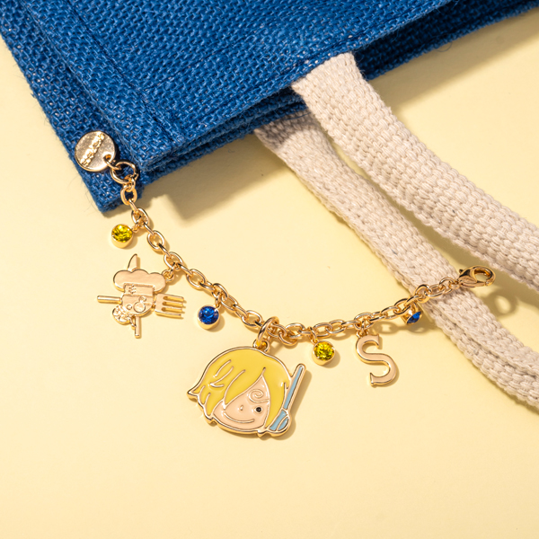 ワンピース】キラキラバッグチャーム エッグヘッド サンジ