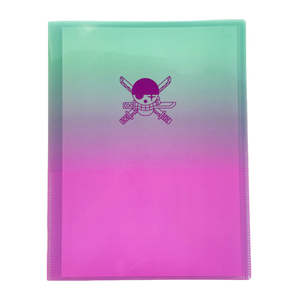 【ワンピース】クリアブックファイル グラデーションカラー ゾロ