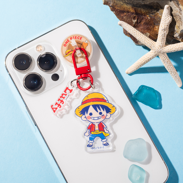 【ワンピース】アクリルキーリングハンガー ルフィ