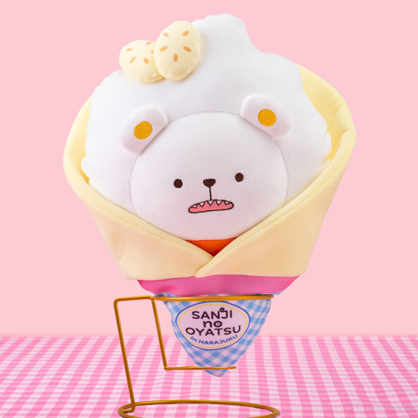 【ワンピース】『SANJI no OYATSU』バナナべポクリームクレープ BIGぬいぐるみ