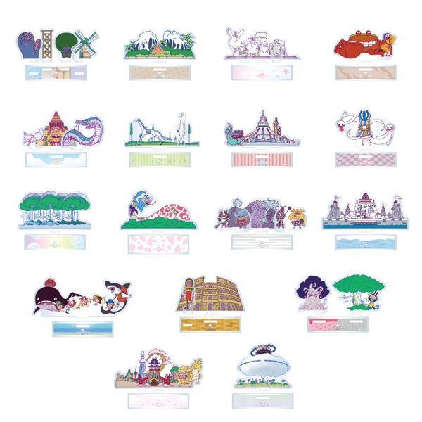 ワンピース　ラバーストラップ　シール　アクリルスタンド　まとめ売り　一番くじ ワンピース一番くじ ラバーストラップ 全12種 コンプリート