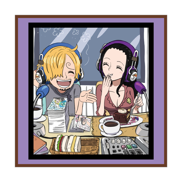 ワンピース】麦わらスペース ハンドタオル（サンジ・ロビン