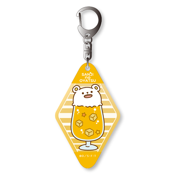【ワンピース】『SANJI no OYATSU』純喫茶 アクリルキーホルダー べポオレンジクリームソーダ