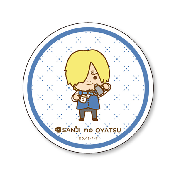 【ワンピース】『SANJI no OYATSU』純喫茶 コースター パティシエサンジ