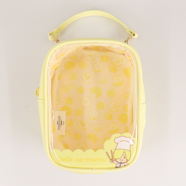 【ワンピース】『SANJI no OYATSU』窓付きぬいぐるみポシェット ドーナツ YELLOW