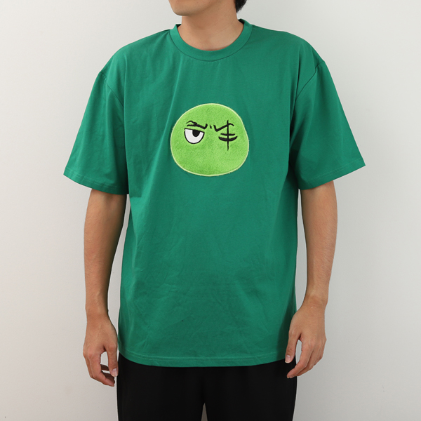 【ワンピース】ゾロのまりも Tシャツ GREEN XL