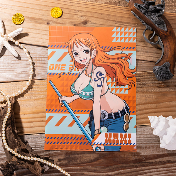 ワンピース】『MUGIWARA STORE ARTS』クリアファイル ナミ