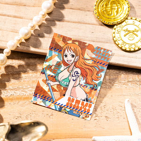 ワンピース】『MUGIWARA STORE ARTS』プリズムステッカー ナミ: 雑貨