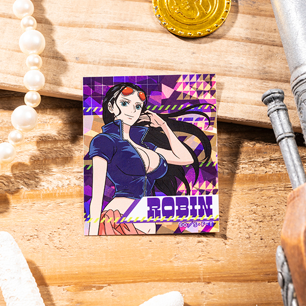 ワンピース】『MUGIWARA STORE ARTS』プリズムステッカー ロビン: 雑貨