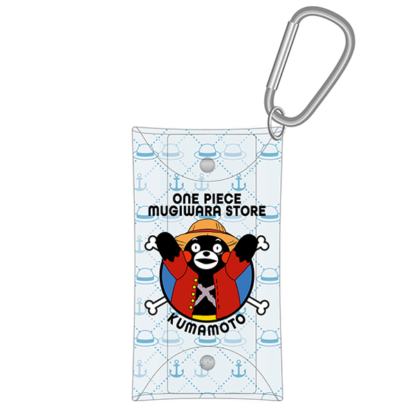 【ワンピース】くまモンルフィ カラビナクリアポーチ