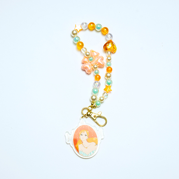 【ワンピース】『ONE PIECE HEROINES』キラキラビーズストラップ NAMI