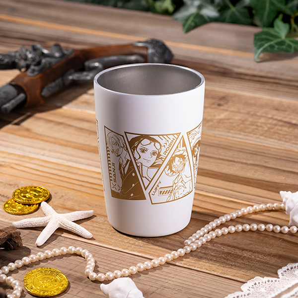 【ワンピース】『MUGIWARA STORE ARTS』真空2wayタンブラー 麦わらの一味