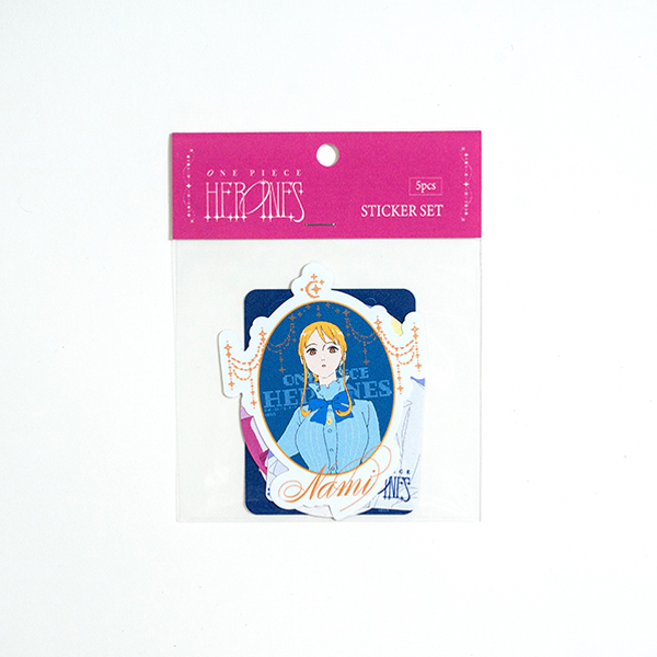 【ワンピース】『ONE PIECE HEROINES』ステッカー5枚セット