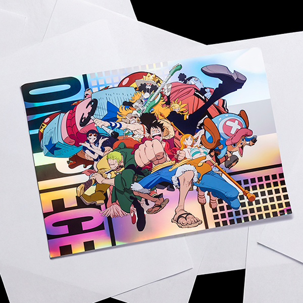 【ワンピース】『STRAW HAT CREW』B3オーロラポスター