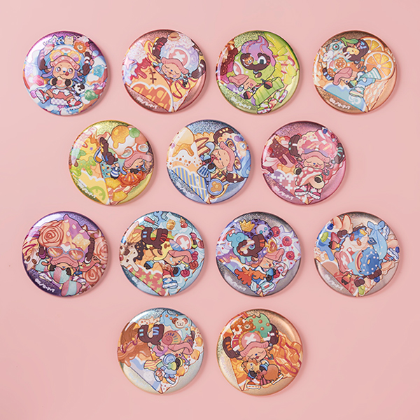 ワンピース】HARAJUKU CHOPPER（2nd anniversary）キラキラ缶バッジ