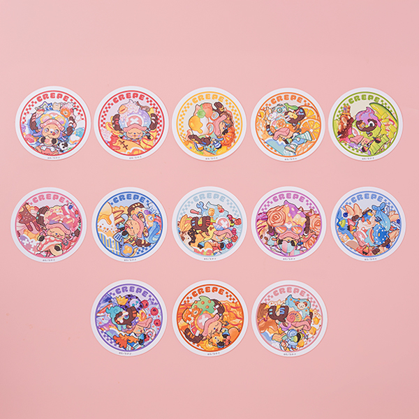 ワンピース】HARAJUKU CHOPPER（2nd anniversary）ラウンドステッカー