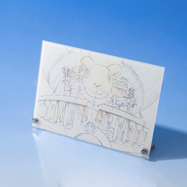 【ワンピース】『ONE PIECE ANIMATION WORKS』ウィーアー!/アクリルアートパネル 麦わらの一味